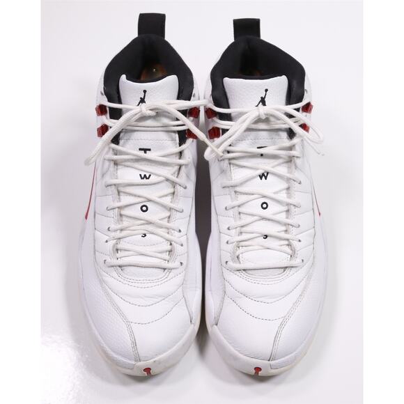 Jordan 12 Retro Twist Men\'s CT8013-106 White Basketball Shoes 11